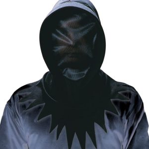 Maschera viso invisibile nero