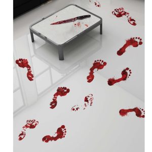 Adesivi impronte di sangue