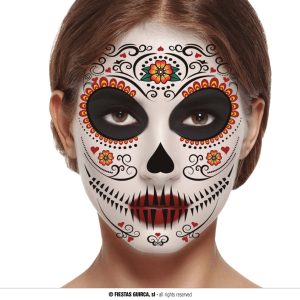 Tatuaggio viso catrina