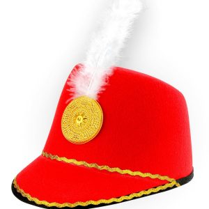 Cappello majorette rosso