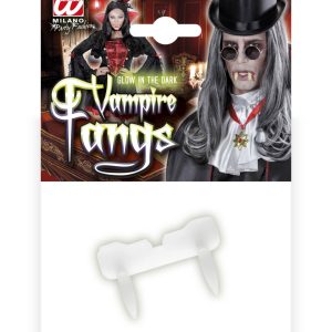 Denti vampiro fosforescenti