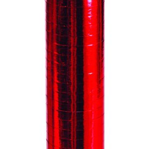 Stella filante metal.rossa 18 rot. mm.7 mt. 4 circa