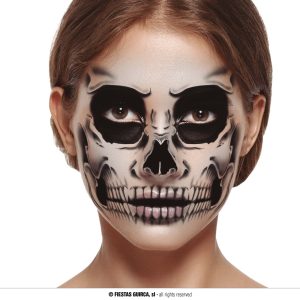 Tatuaggi viso da scheletro