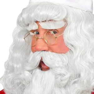 Occhiali babbo natale con lente