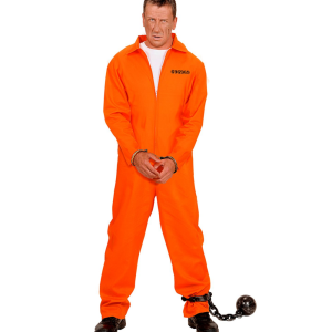 Costume da detenuto arancio