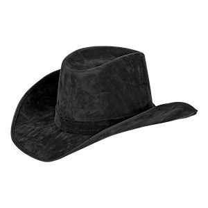Cappello cowboy scamosciato