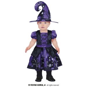 Costume da baby streghetta viola