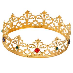Corona reale con gemme