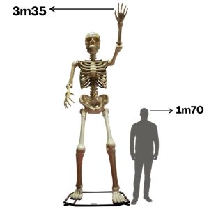 Scheletro decorativo gigante mt 335