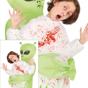 Costume gonfiabile bambino rapito da un alieno