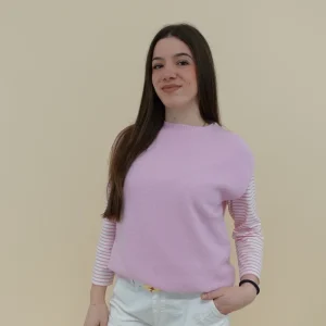 Gilet Cristina Rosa