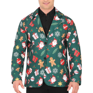 Giacca natalizia verde