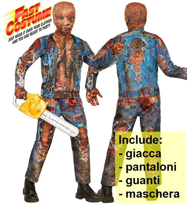 Costume da mostro zombie - immagine 3