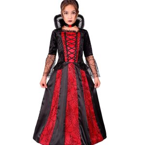 Costume da vampiressa gotica bambina