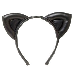 Orecchie da gatto in similpelle