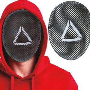 Maschera pvc the game triangolo