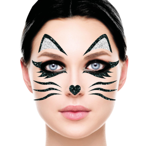 Tatuaggio Gattina Glitter