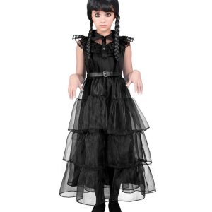 Costume da dama nera mercoledi