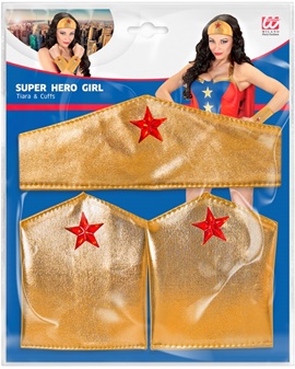 Tiara e Bracciali Super Hero Girl - immagine 2