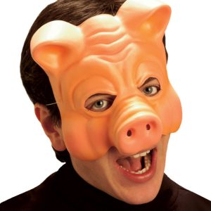 Maschera domino maiale
