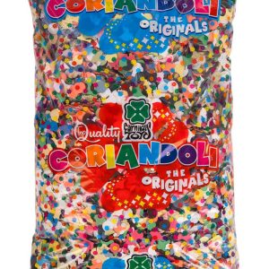 Busta maxi coriandolone multicolor 500 gr top quality