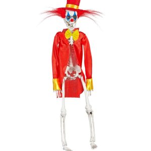 Scheletro clown horror 40 cm
