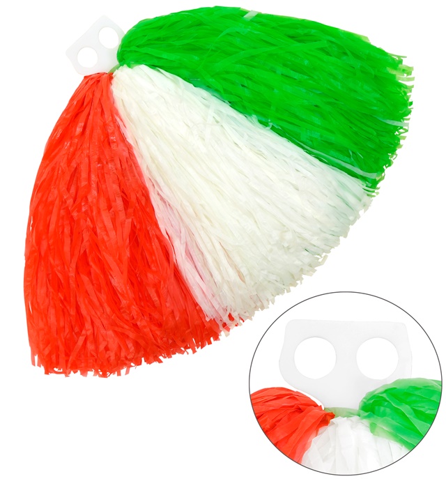 Pom pom tricolore