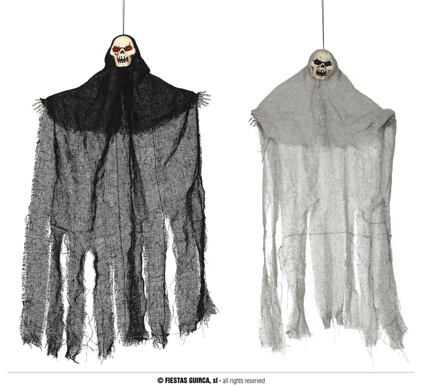 Decorazione pendente scheletro da 60 cm