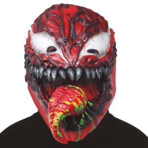 Maschera villano veleno rosso