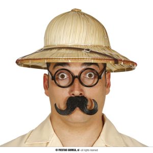 Cappello esploratore in paglia