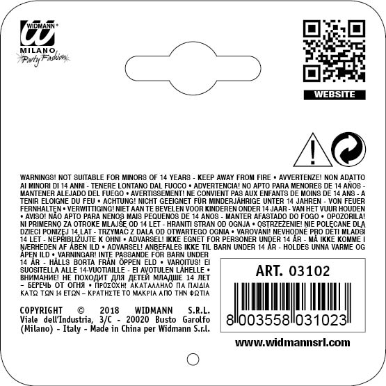 Maschera Marchesa con Bastoncino - immagine 4