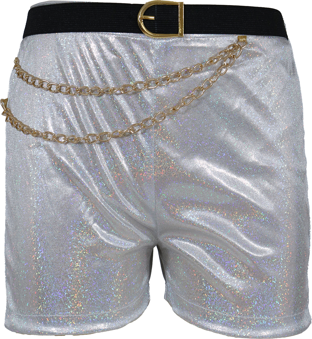 Costume da Popstar Leader Argentata - immagine 4