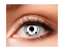 Lenti a contatto settimanali color Bianco con filo spinato Santa Fu - immagine 2