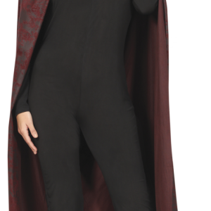 Mantello marrone con cappuccio 120 cm