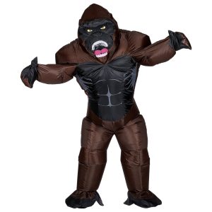 Costume da gorilla gonfiabile