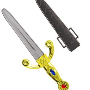 Pugnale con gemme e fodero