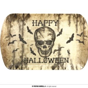 Vassoio teschi 39×24 cm