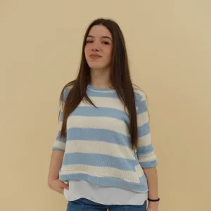 Maglia Marilena Azzurro