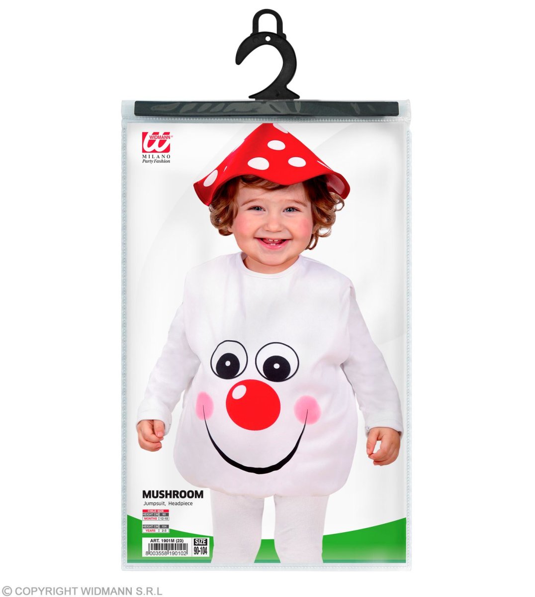 Vestito da funghetto - immagine 3