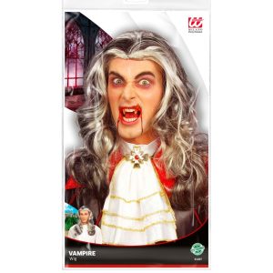 Parrucca lunga da vampiro