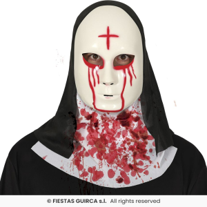 Maschera da suora satanica