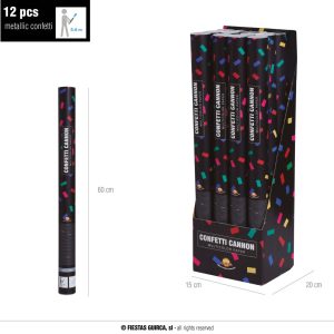 Sparacoriandoli multicolore cm 60