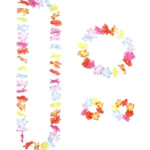 Set hawaiano multicolore