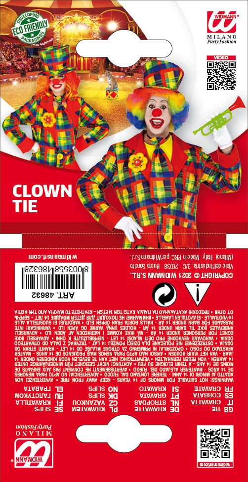 Cravatta Clown - immagine 4