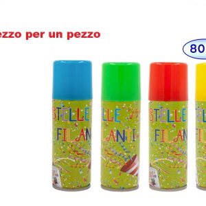 Bombola Stelle Filanti ml 80 Spray