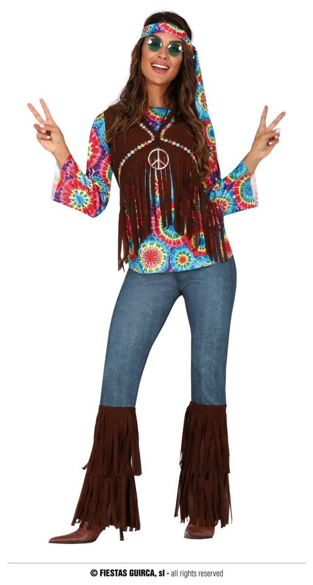 Vestito da hippy donna