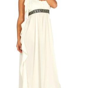 Vestito da dea dell’olimpo greca