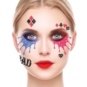 Kit per il trucco Glitterato Harley bambina pericolosa