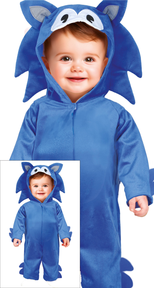 Costume da bambino di Sonic Hedgehog
