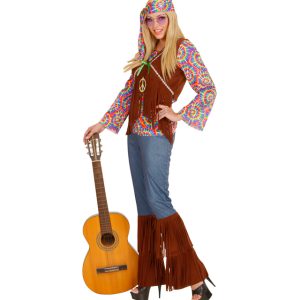 Costume da hippie psichedelico donna